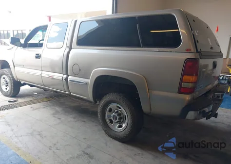 2002 GMC Sierra 2500Hd Sle из США, поврежденный, VIN 1GTHK29G12E228975